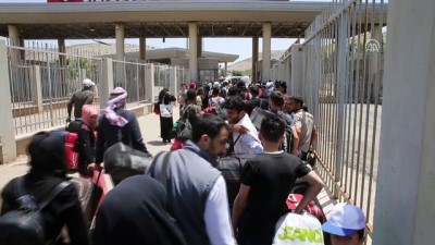 suriye - Suriyelilerin Cilvegözü Sınır Kapısı'ndan çıkışları sürüyor - HATAY  Videosu