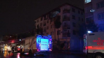 yildirim dustu -  Ankara’da apartmanın dördüncü katına yıldırım düştü  Videosu