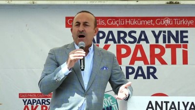 toplanti - Çavuşoğlu: “Bağımsız ve özgür yaşamayı seven bir milletiz' - ANTALYA Videosu