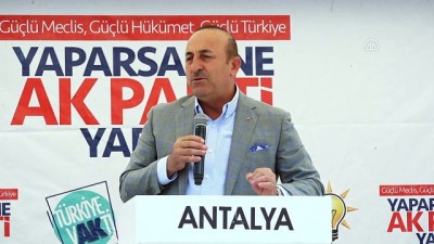 toplanti - Çavuşoğlu: “Sağlam temelin üzerinden Türkiye’nin şahlanma vakti gelmiştir” - ANTALYA  Videosu