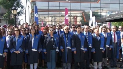 devir teslim -  İstanbul Aydın Üniversitesi’nde mezuniyet coşkusu  Videosu
