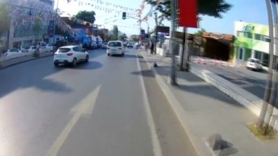 kirkoy -  Motosikletlilerin ölümden döndüğü kazalar kamerada  Videosu