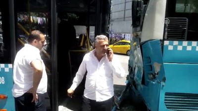 alaska - Şişli'de halk otobüsleri çarpıştı - İSTANBUL  Videosu