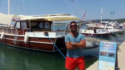 gezi teknesi -  Ayvalıklı gezi teknecilerinden anlamlı eylem  Videosu