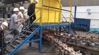 demir celik -  Bakan Özlü’den demir çelik fabrika ziyareti Videosu