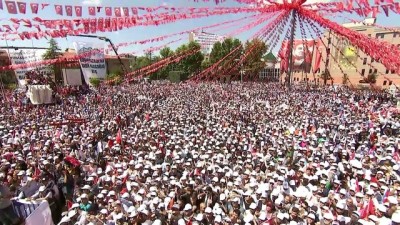 miting alani - Erdoğan: 'İrade, erdem ve cesaretle Türkiye şahlanacak' - ESKİŞEHİR  Videosu