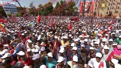 miting alani - Erdoğan: 'Martta büyükşehiri de alacağız' - ESKİŞEHİR Videosu