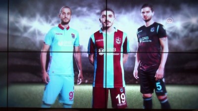 italya - Trabzonspor'un yeni sezon formaları tanıtıldı - TRABZON Videosu