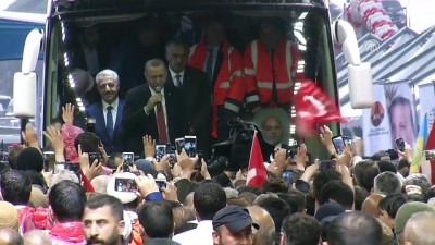 Cumhurbaşkanı Erdoğan: '(Ovit Tüneli) Bu tünelin uzunluğu 14 km' - RİZE