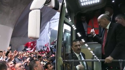 Cumhurbaşkanı Erdoğan, Ovit Tuneli'ni kendi kullandığı araçla geçti - RİZE