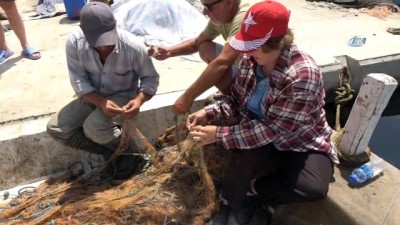 korfez -  Saros Körfezi yerel balıkçılarından trollere tepki  Videosu