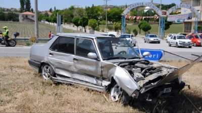  Sivas'ta trafik kazası: 4 yaralı 