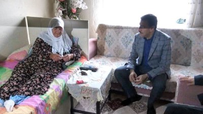 gecmis olsun -  Bakan Tüfenkci’den Sultan Teyze'ye çat kapı ziyaret Videosu