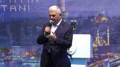 sokak iftari - Başbakan Yıldırım: 'Bu ülkeye biz yatırım yapıyoruz, hizmetler yapıyoruz hepsine karşı çıkıyorlar' - İSTANBUL Videosu