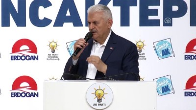 nutuk - Başbakan Yıldırım: 'Bu vesayetlerin bu müdahalelerin parçası olanlar bugün meydanlarda nutuk atıyor' - İSTANBUL Videosu