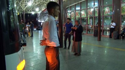 gard -  Konya Şehirlerarası Otobüs Terminalinde bayram yoğunluğu Videosu