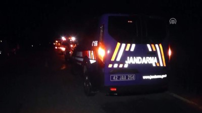 jandarma - Otomobil domuza çarptı: 5 yaralı - KONYA  Videosu