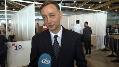 bayram namazi -  Belçikalı Türkler Sandık Başında Videosu