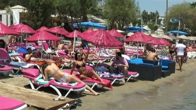 yabanci turist -  Bodrum sahillerinde adım atacak yer kalmadı Videosu