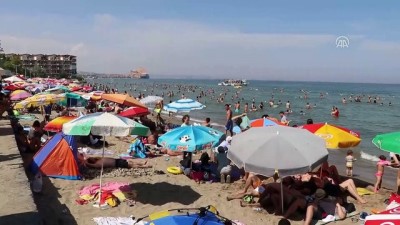 yabanci turist - Sahillerde bayram hareketliliği - TEKİRDAĞ Videosu