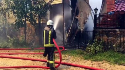 ormana -  Uludağ'daki lüks villalar böyle yandı Videosu