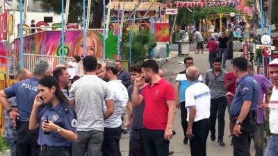 biber gazi - Adana'da lunaparkta kavga: 5 yaralı Videosu