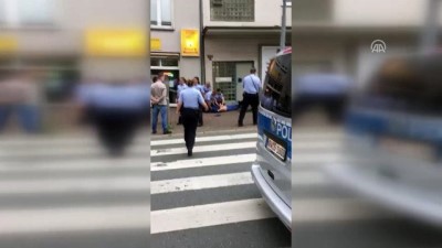 polis kopegi - Almanya'da bir Türk'e polis köpeği ile şiddet - KÖLN Videosu