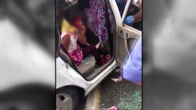 direksiyon - Denizli'de trafik kazası: 1 ölü, 9 yaralı Videosu