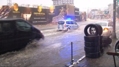 siddetli yagis -  Sağanak yağış etkisini gösterdi Videosu