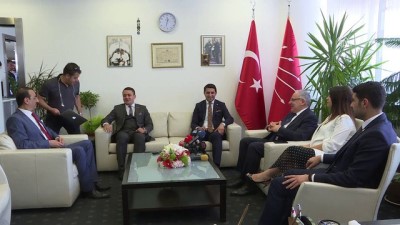 varsak - Siyasi partilerde bayramlaşma - SP heyetinden CHP'ye ziyaret - ANKARA  Videosu