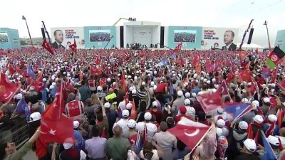 cesar - Cumhurbaşkanı Erdoğan: 'Bugün yine güç ve cesaret veriyorsun İstanbul' Videosu