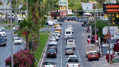 trafik yogunlugu - Tatilciler dönüş yolunda - MUĞLA Videosu