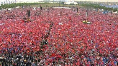 miting alani -  - Vatandaşlar Yenikapı etkinlik alanına akın etti Videosu