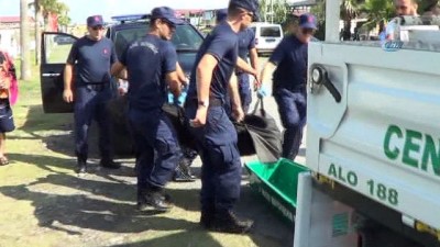 bogulma tehlikesi -  Hatay’da Suriyeli genç denizde boğuldu  Videosu