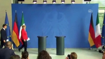 italya - Merkel-Conte görüşmesi - BERLİN Videosu