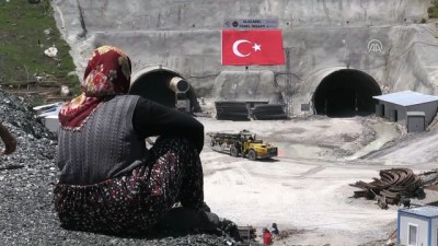 yol calismasi - Alacabel Tüneli 'kış' çilesini bitirecek - KONYA  Videosu