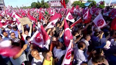 miting alani - Bahçeli: ''Bu topraklarda tutunmanın bir bedeli vardı kanımızla ödedik'' - SAMSUN Videosu