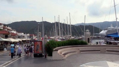 yat limani - Marmaris'te kruvaziyer turizmi - MUĞLA  Videosu