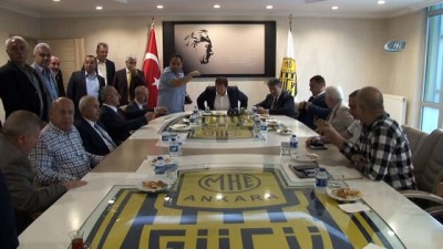 sampiyon - MHP heyetinden Ankaragücü’ne anlamlı ziyaret Videosu
