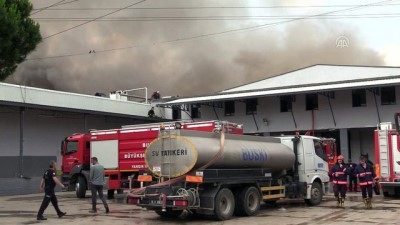 isabey - Soğuk hava deposunda yangın (2) - BURSA  Videosu