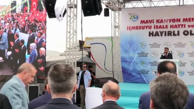 aritma tesisi - Cumhurbaşkanı Erdoğan: 'Bu projenin toplam yatırım bedeli 650 milyon lira' - KONYA Videosu