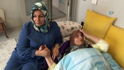 yasli kadin -  Cumhurbaşkanı Erdoğan, kanser hastası kadının isteğini kırmadı Videosu