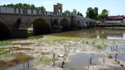 tarim arazisi - Meriç ve Tunca nehirlerinin debisi düştü - EDİRNE  Videosu