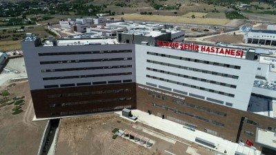 sehir hastaneleri -  Erdoğan'ın 'Hayalim' dediği bir hastane daha bitti  Videosu