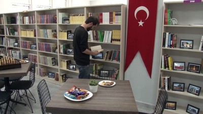 kitap okuma - İzmit'te 'Millet Kıraathanesi' tanıtıldı - KOCAELİ Videosu