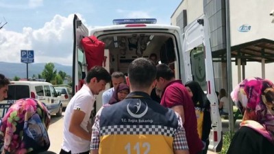 yarali kadin -  İznik'te baltalı saldırı...2 çocuk annesi kadın, komşusu tarafından baltalı saldırıya uğradı Videosu