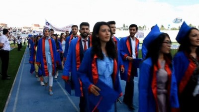 mezuniyet toreni -  Kırıkkale Üniversitesi 5 bin mezun verdi Videosu