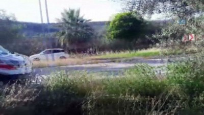 zeytin agaci -  Kontrolden çıkan otomobil takla attı: 5 yaralı  Videosu