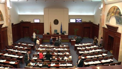 referandum - Makedonya Meclisi, Yunanistan ile isim sorununu çözen anlaşmayı onayladı - ÜSKÜP Videosu