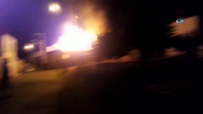 kisla -  Yangın geceyi aydınlattı  Videosu